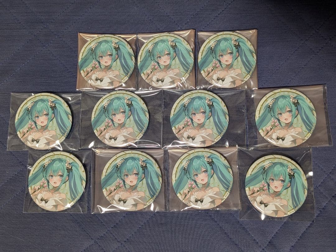 初音ミク 16th Birthdayくじ 缶バッジ セット