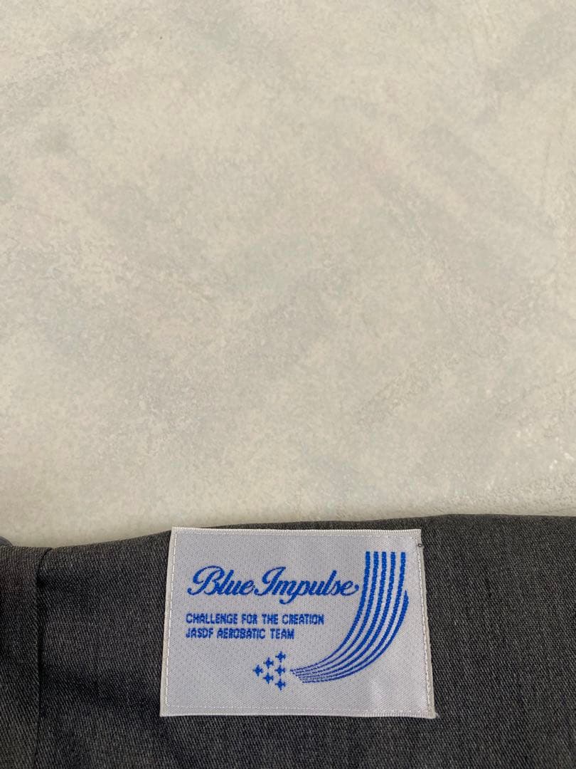 美品 Blue Impulse 半袖シャツ サイズM グレー JASDF 防衛省