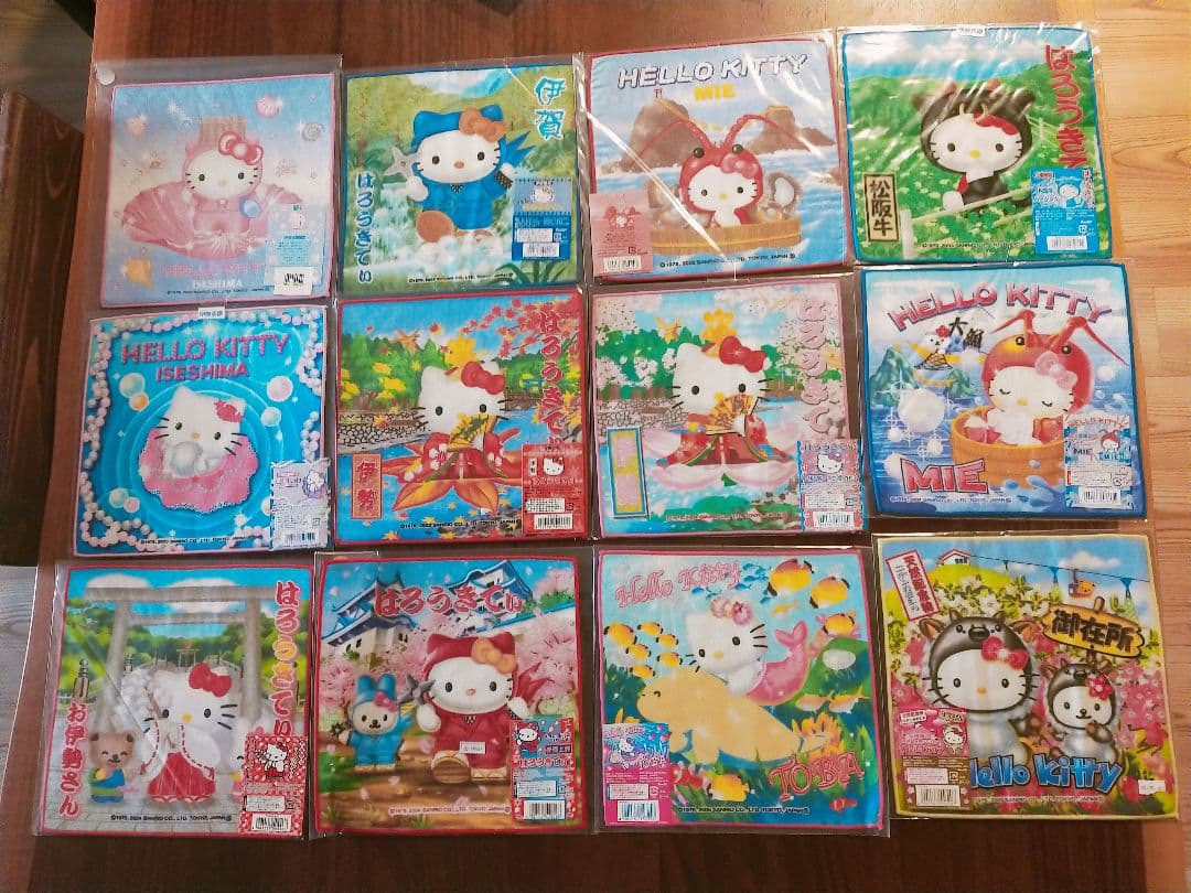 キティ ご当地タオル129枚+7枚セット