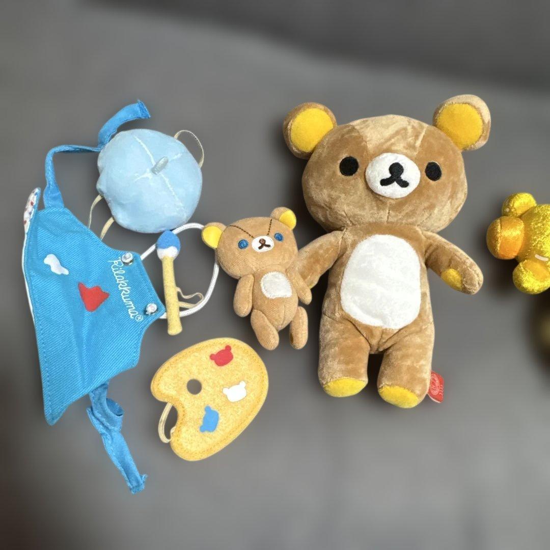 希少♡リラックマ　ローソンコラボ　ぬいぐるみ　着せ替えグッズ大量まとめ売り