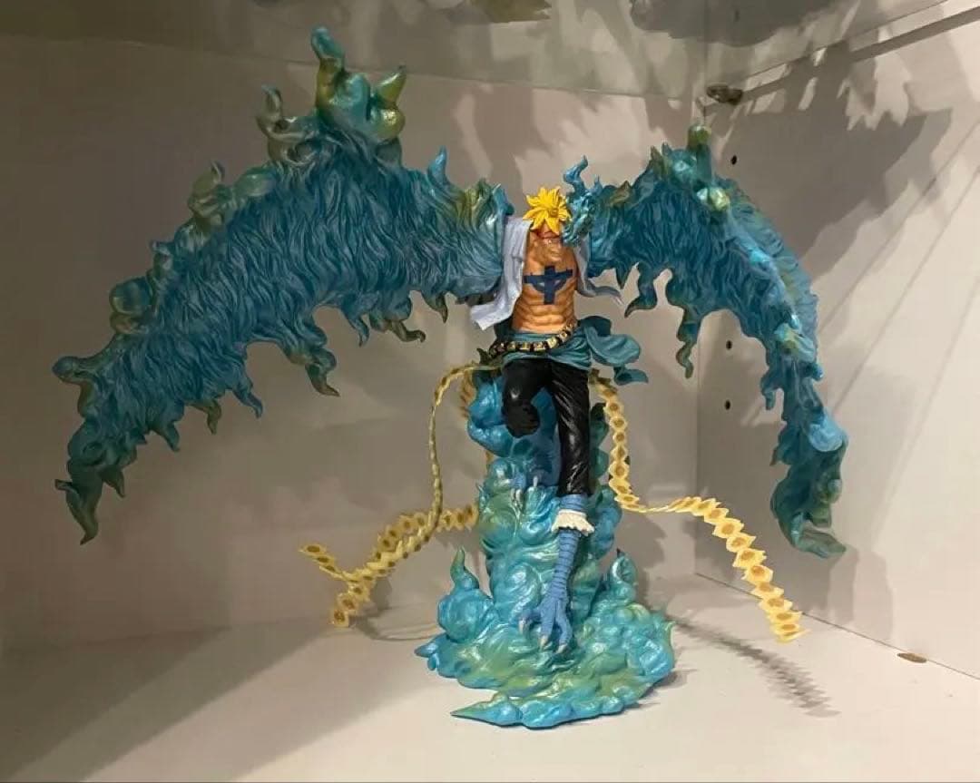 ワンピース　EX 悪魔を宿す者達 ラストワン賞　マルコ魂豪示像　 支柱欠品