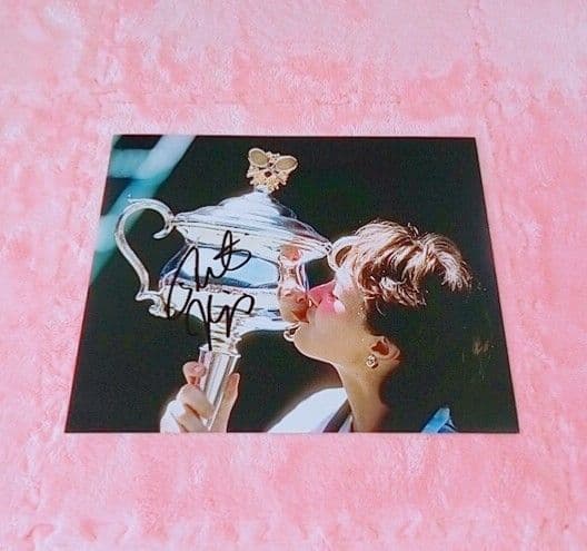 マルチナ ヒンギス選手 サイン入り写真