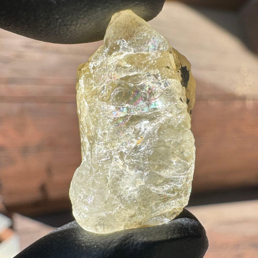 超希少 ゴールド フェナカイト ロシア ウラル マリシェボ産 フェナサイト