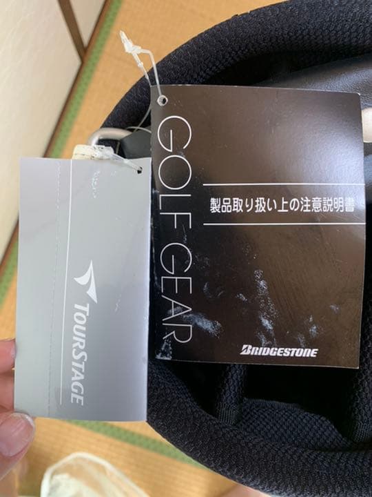 ブリジストン:キャディバッグ(宮里藍サイン入り)