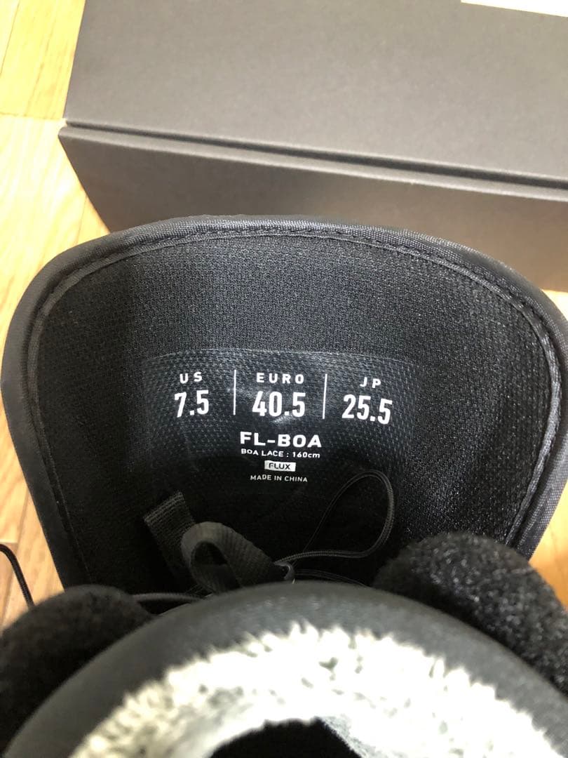 今期モデル　FLUX FL-BOA 未使用品　25.5センチ