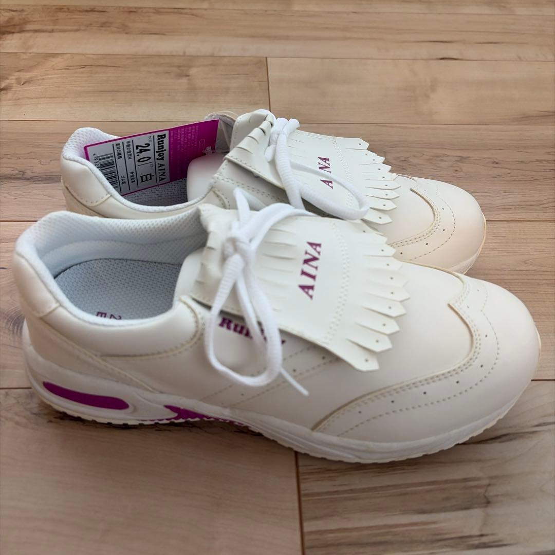 ゴルフシューズ　レディース　２４センチ 新品