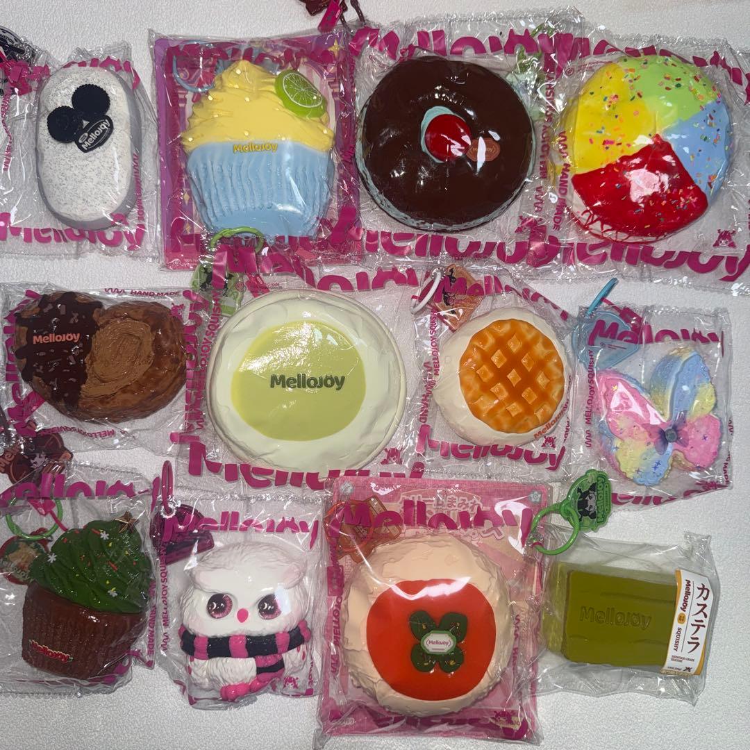 【最終お値下げ】Mellojoy スクイーズ 再販なしレア商品 12点セット
