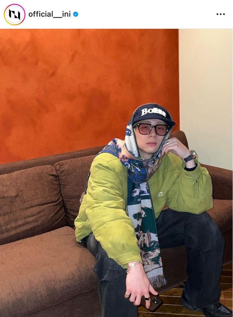 montmartre new york スカーフ マフラー INI 西洸人