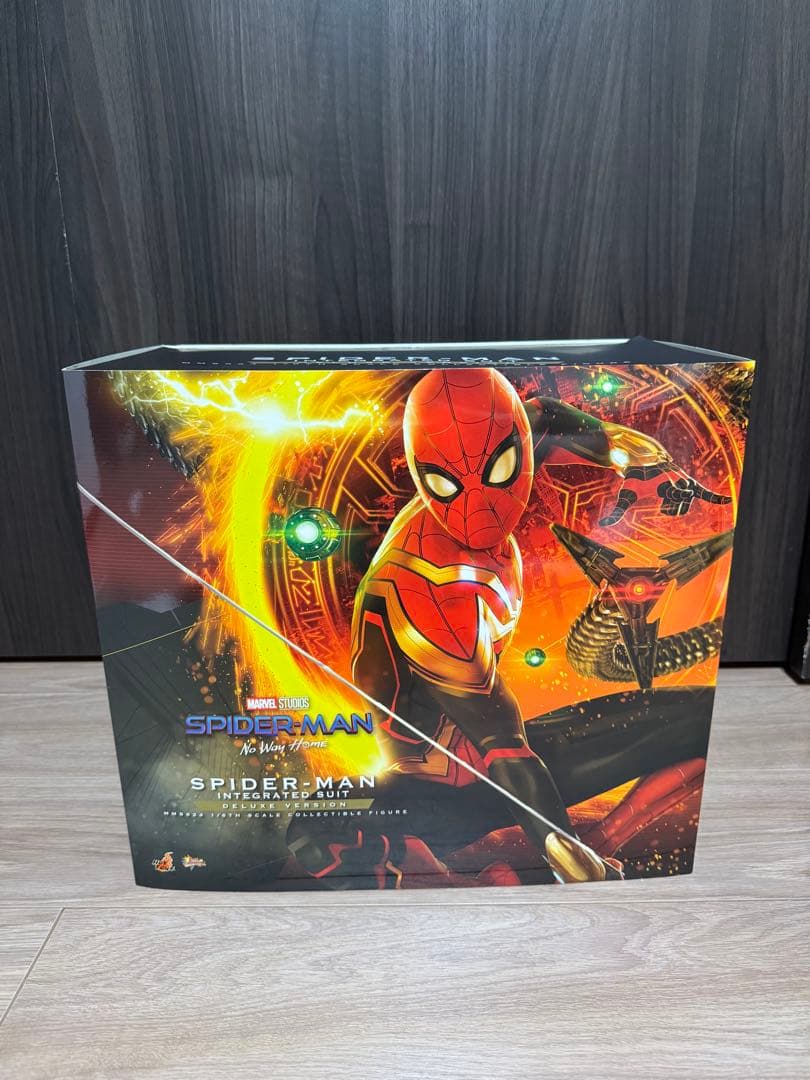 ホットトイズ　スパイダーマン　ノー・ウェイ・ホーム　インテグレーテッドスーツ