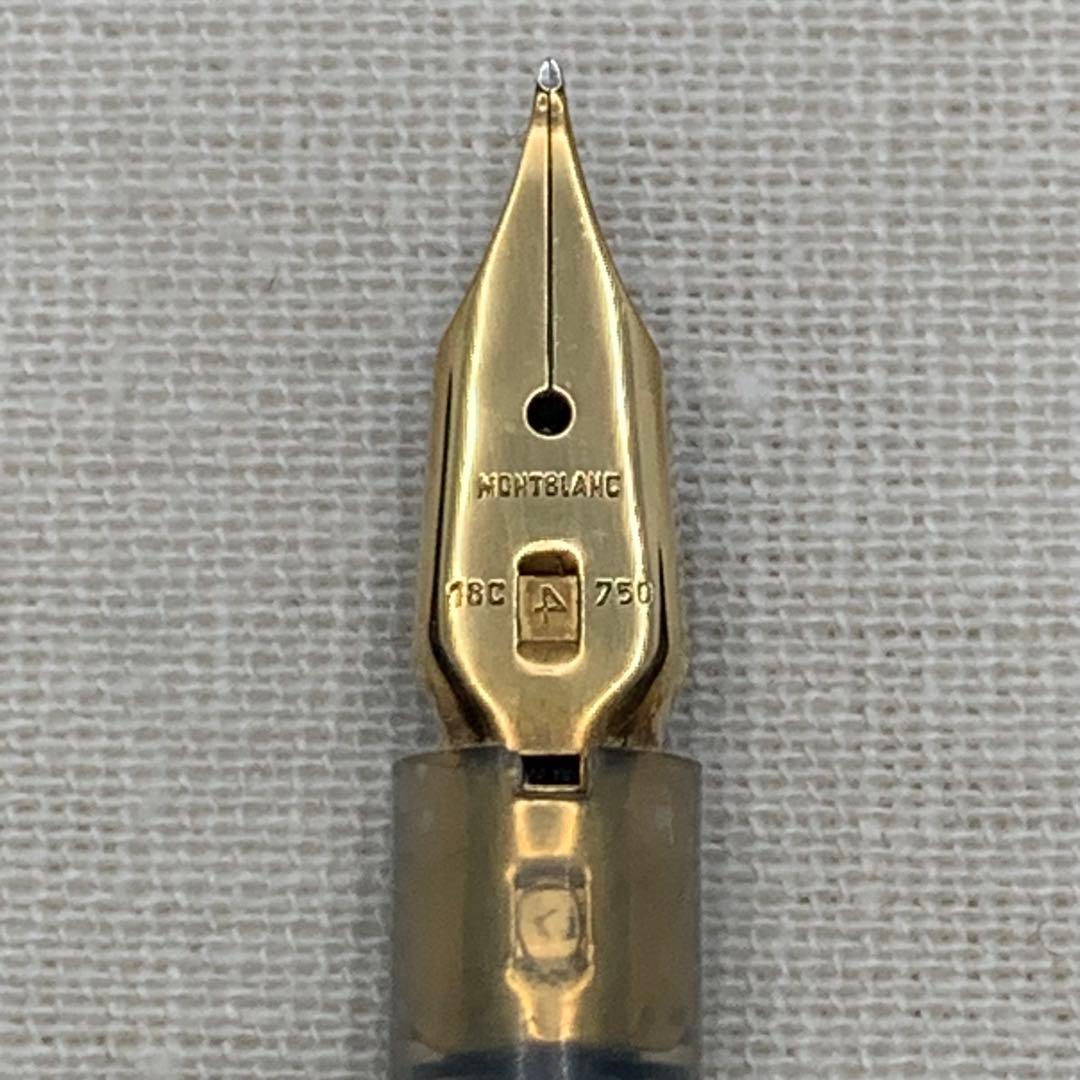 【希少緑軸】MontBlanc no.14 Green 18C F 万年筆　2桁