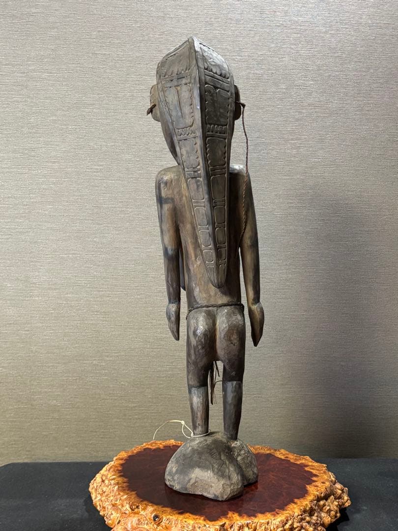 アフリカンアート62cm/人形アンティーク・骨董・レトロ・フィギュア・オブジェ