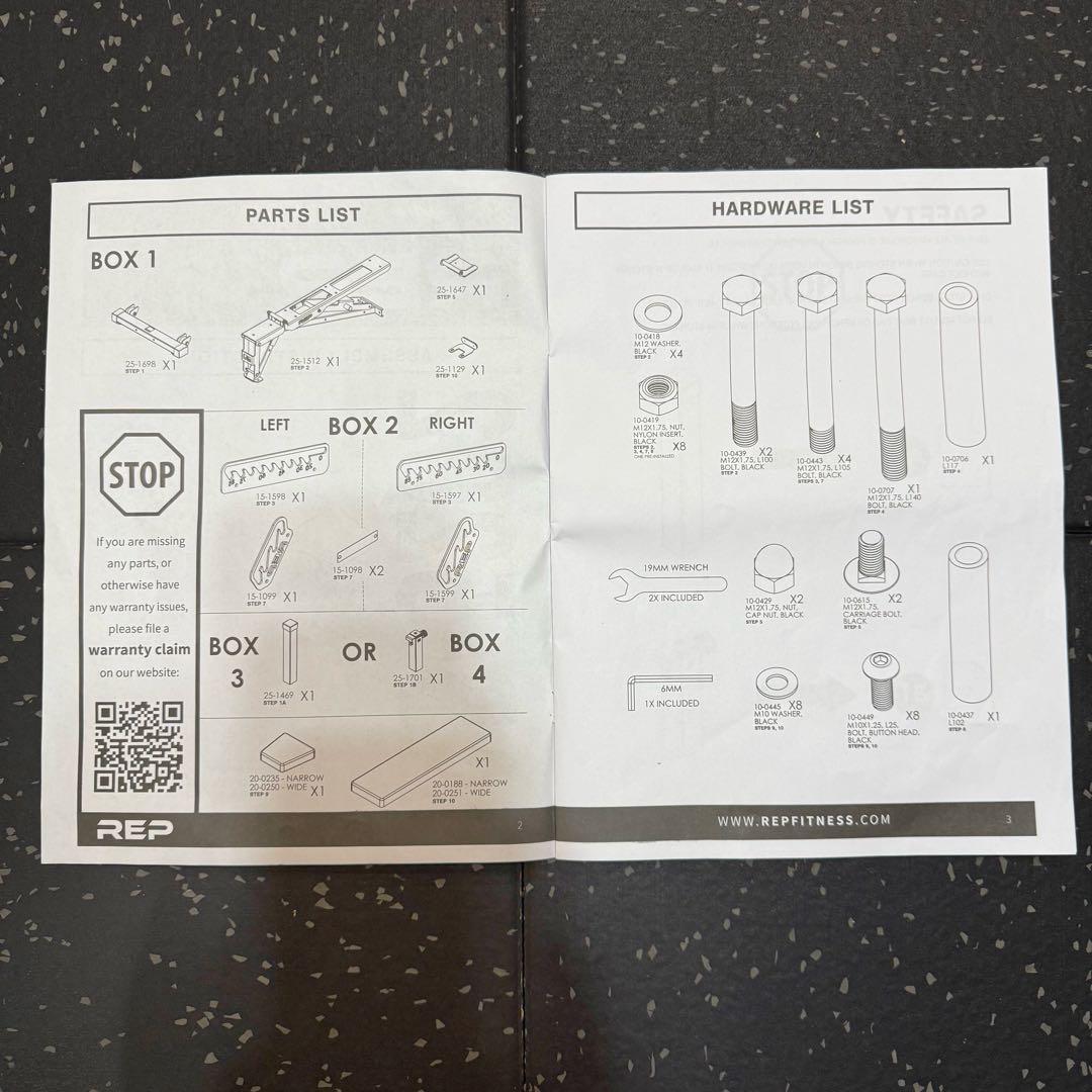 【送料込】REP AB-5200 2.0 アジャスタブルベンチ