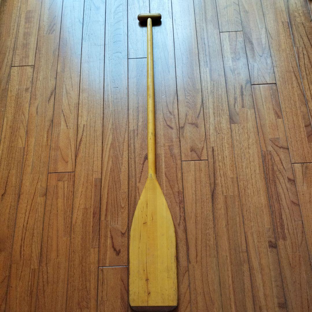 「貴重品」直筆野田知佑　サイン日付ありパドル　洞爺湖にて