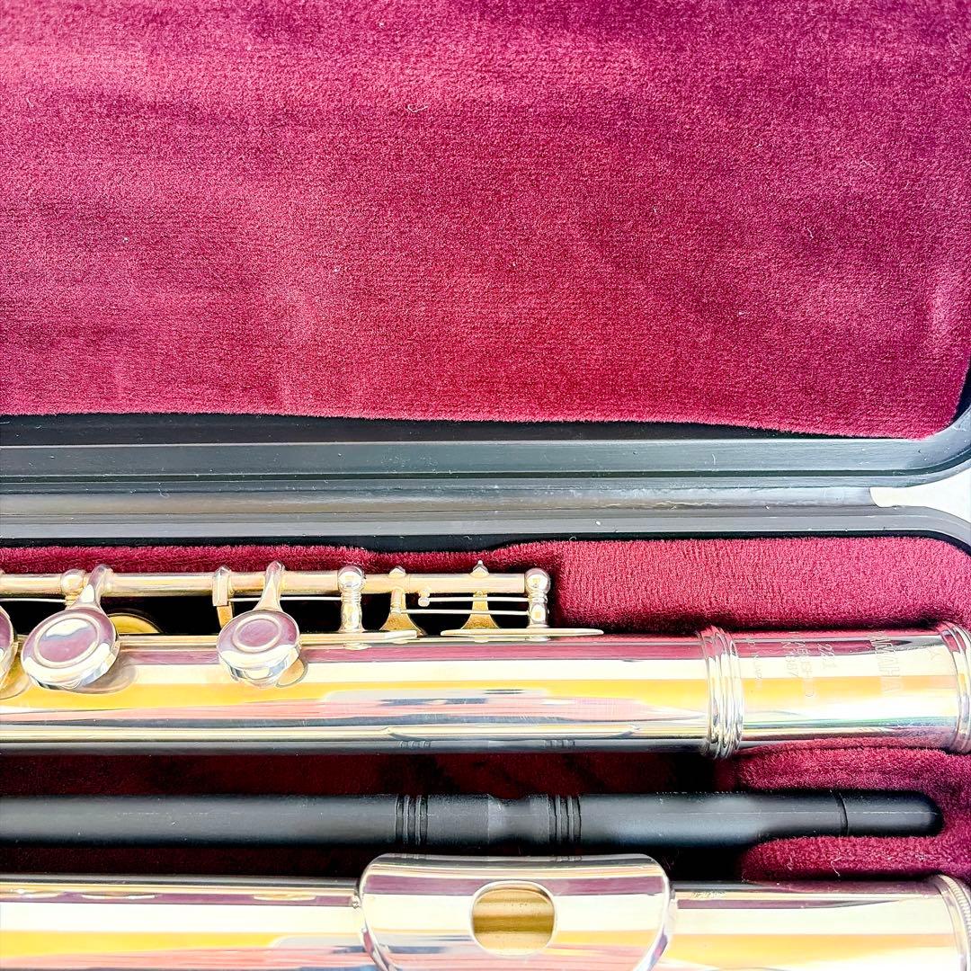 YAMAHA YFL-221 ヤマハ フルート ハードケース キャリーケース付き