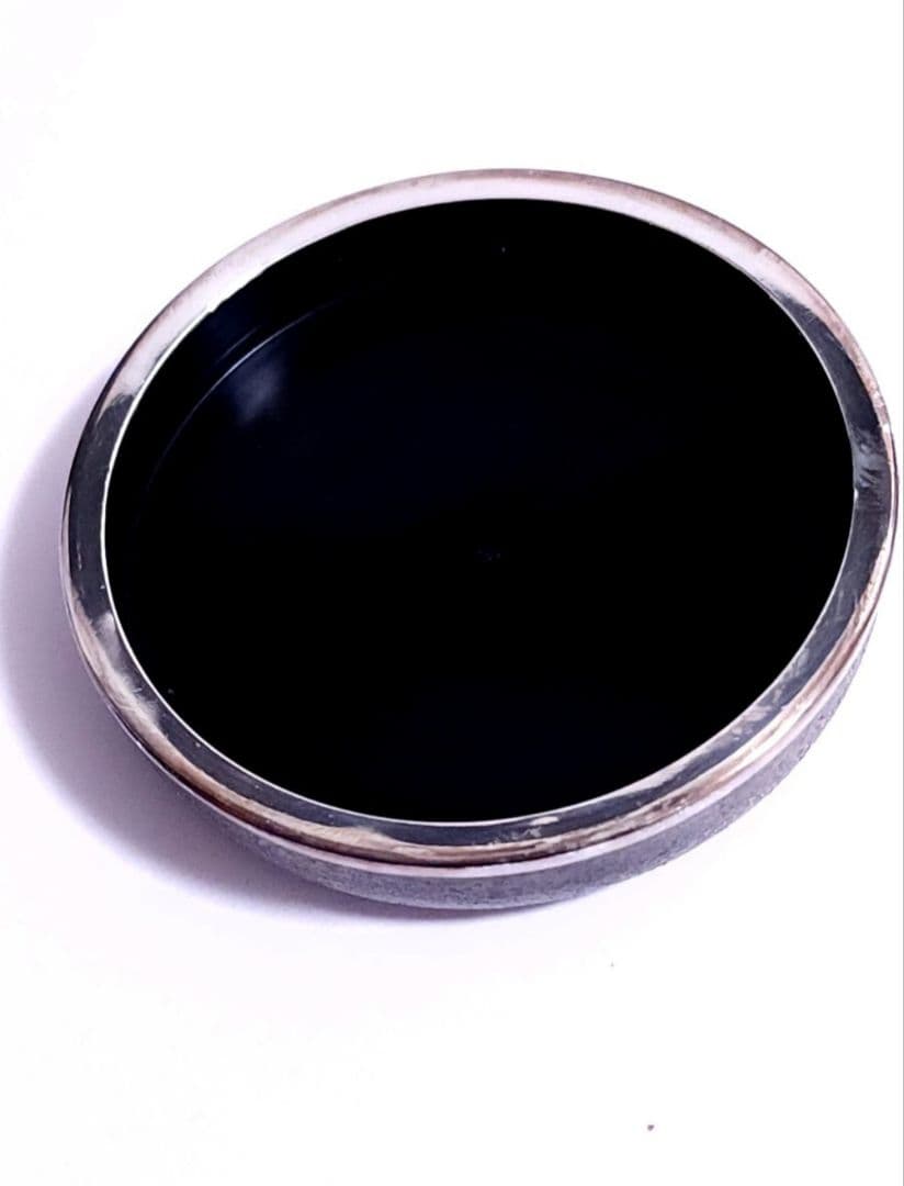 一枚の絵 株式会社 純銀製 肉地(朱肉入り) 1988年　創業20周年記念 共箱