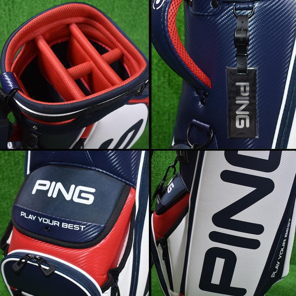 ＰＩＮＧ ピン ゴルフ キャディバッグ９.５型 新品！