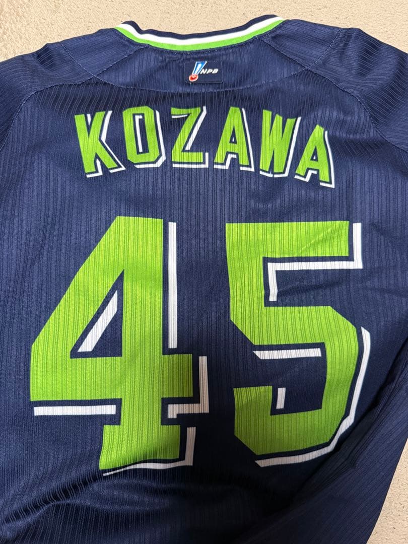 支給品　実使用　小澤 怜史　ヤクルト　上下セット　こざわ　プロコレ