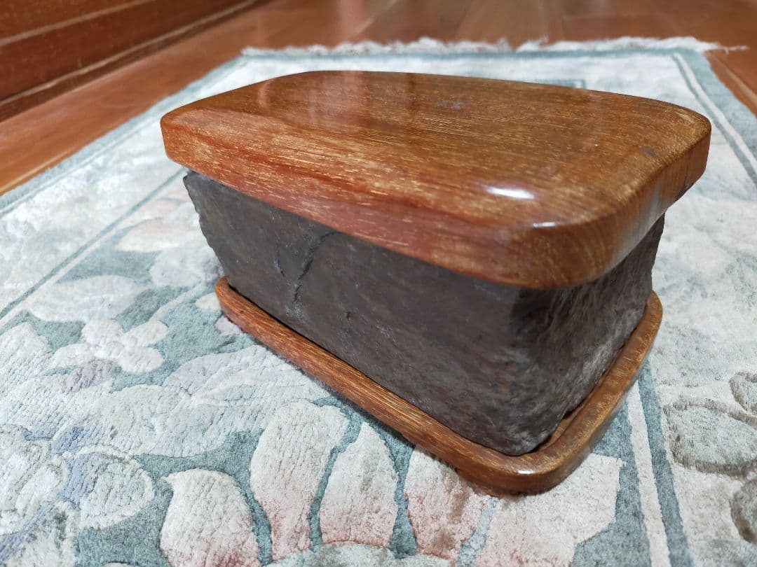 ♥中国　端渓　硯　多眼　端渓硯　５　骨董品