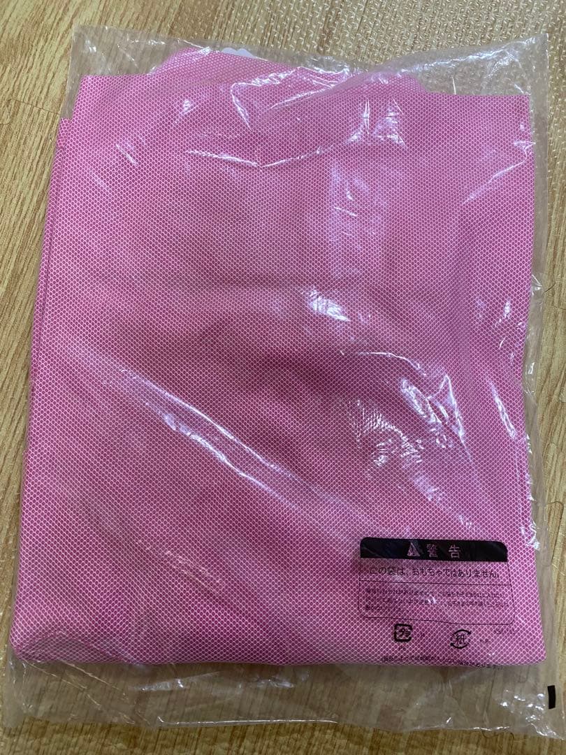 新品タグ付LANVIN SPORT半袖ポロシャツ ピンク