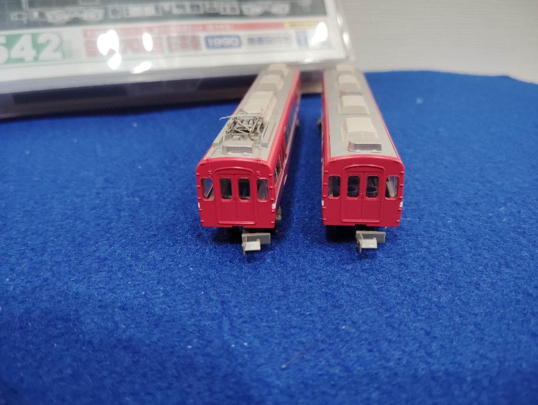 中古　グリーンマックス　1/150 名鉄7700系 白帯車　4542