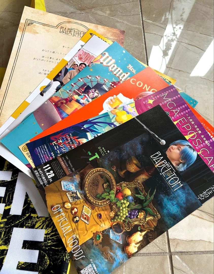 ミセス12/19 BABELnoTOH RingoJamグッズ+パンフ+銀テ2本