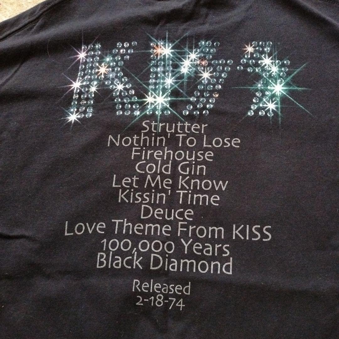 KISS バンドTシャツ ブラック