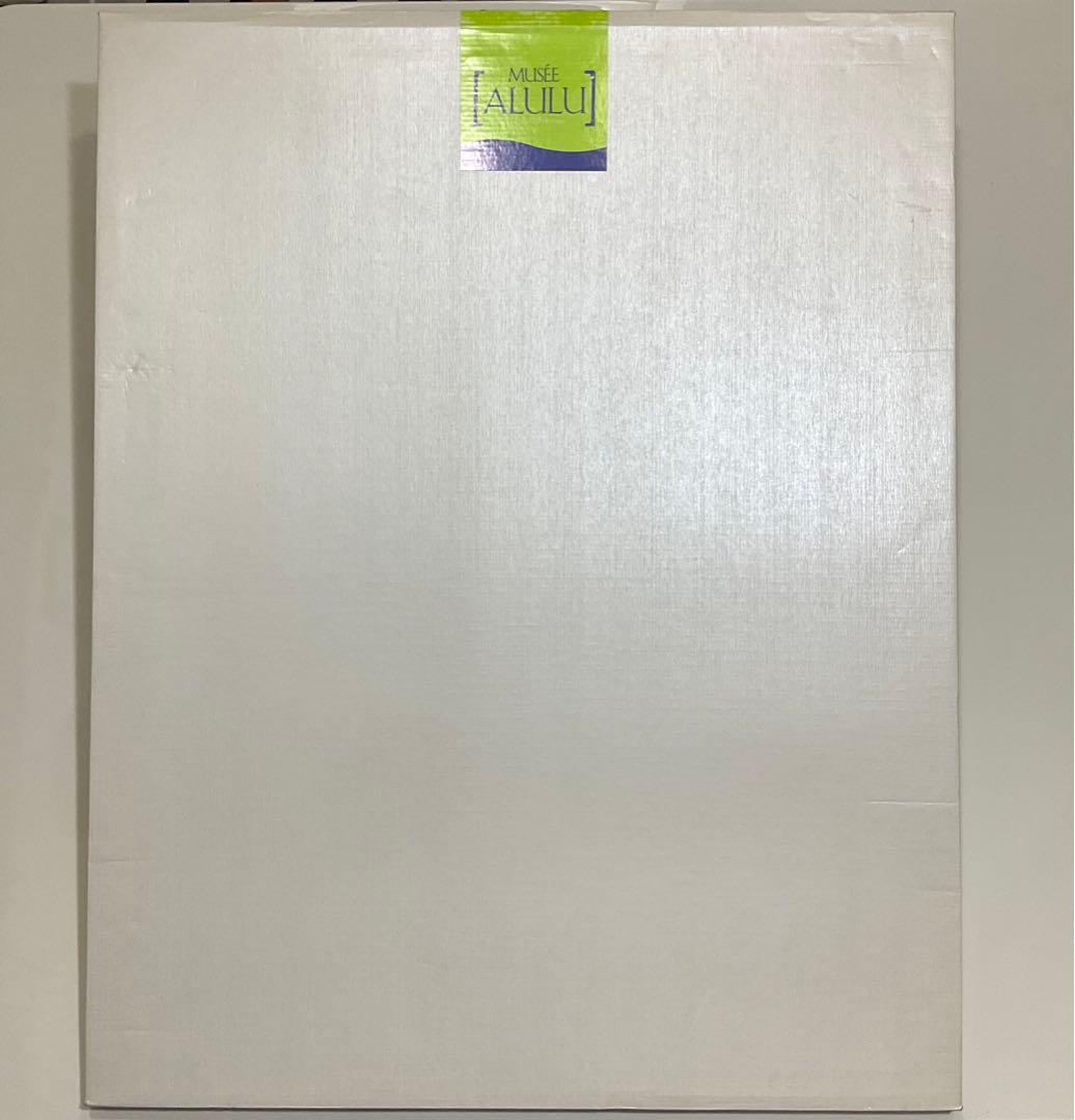 絵画.額縁.版画.リトグラフ.ウルバン・ウシェ.パリの街角,フランス.新品未使用