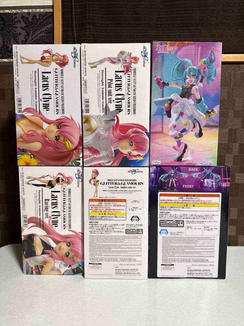 ラクス　初音ミク　フィギュア　6点