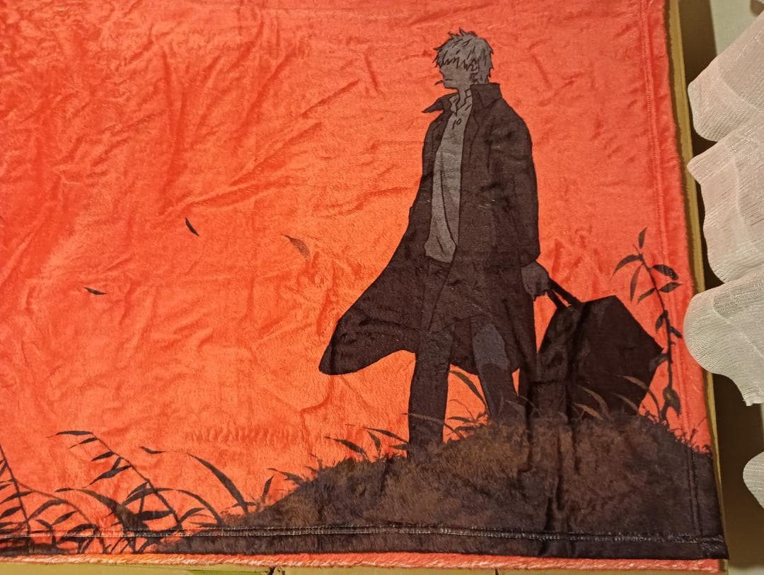 蟲師 続章 もふもふビッグタオル 150×100 撮影時のみ開封 新品に近い