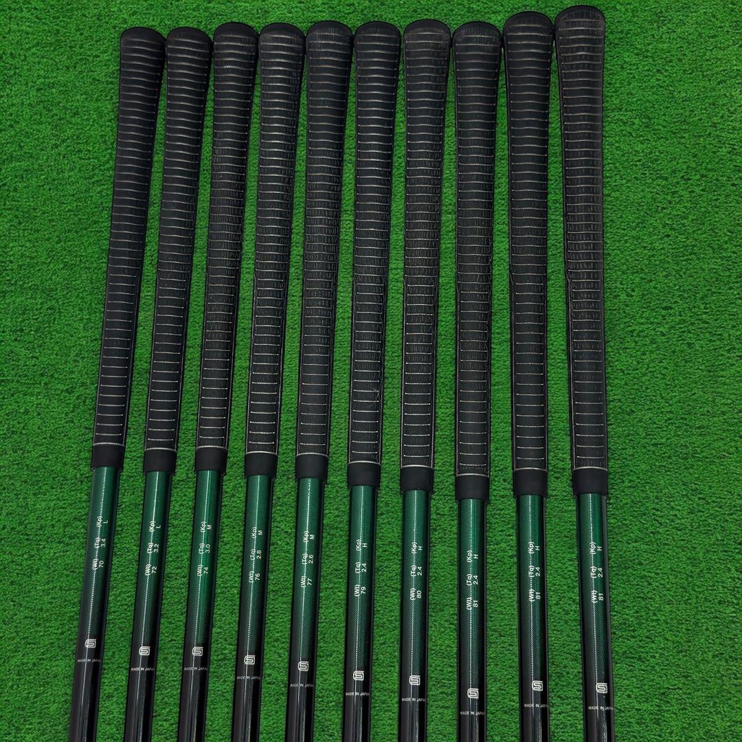 美品 名器 プロギア データ811 10本 アイアンセット 右打ち