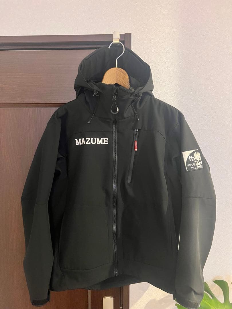 mazume MZFW-640 ウインドカットジャケット6 ブラック L
