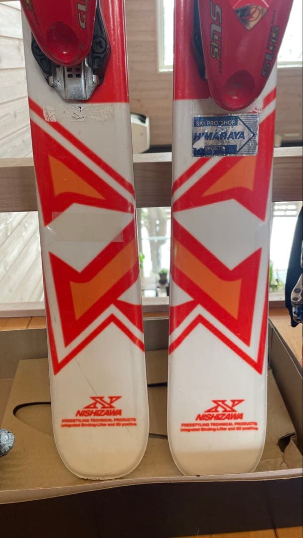 子供カービングスキー板NISHIZAWAキッズ140cmセットジュニア大人