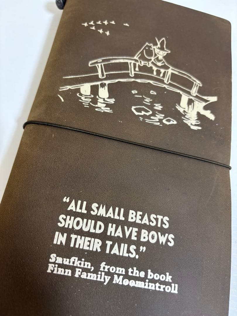 トラベラーズノート ムーミン一家 MOOMIN 限定 オリーブ TNR