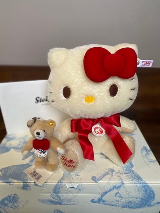 【シリアルNo.3】steiff シュタイフ キティ コラボ