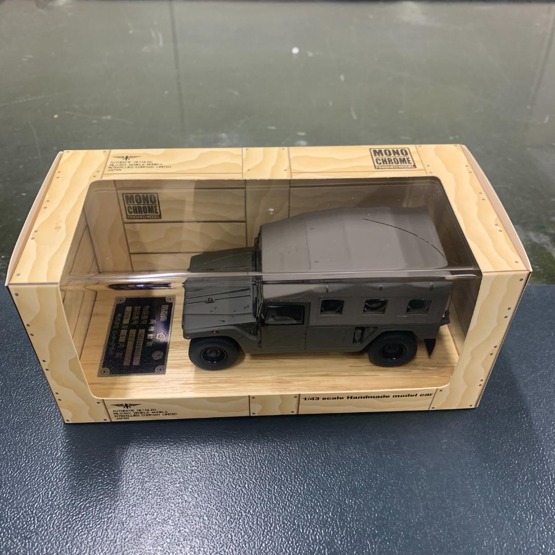 モノクローム JG02 1/43 陸上自衛隊 高機動車 4個セット ミニカー