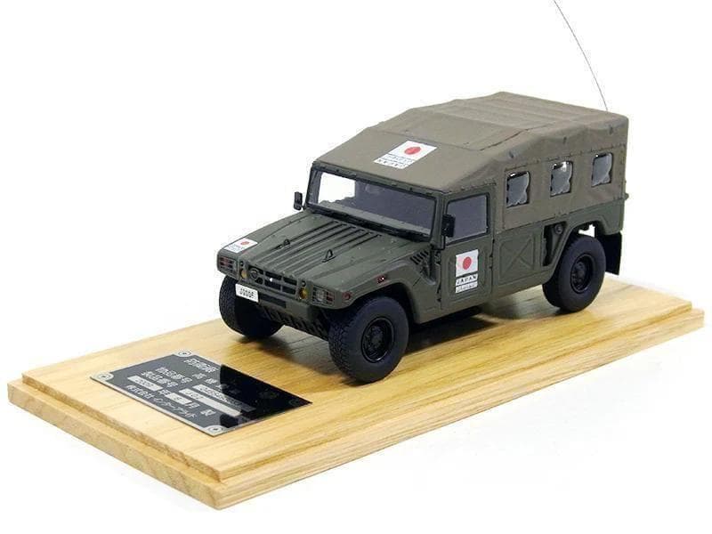モノクローム JG02 1/43 陸上自衛隊 高機動車 4個セット ミニカー