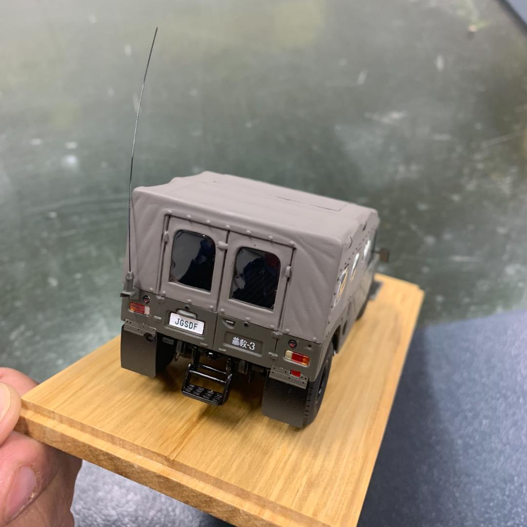 モノクローム JG02 1/43 陸上自衛隊 高機動車 4個セット ミニカー