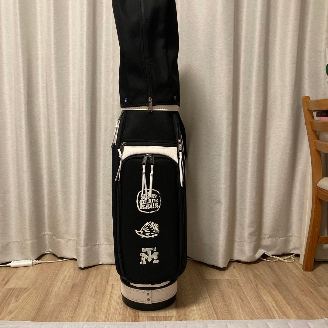 JONES クラブハウスコラボ限定キャディーバッグ梅田阪急　宮本卓ステンシル