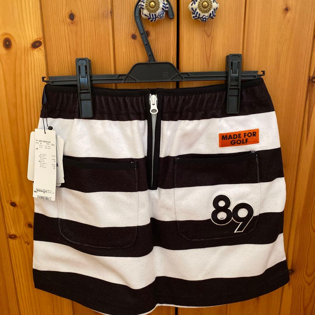 パーリーゲイツ☆ボーダー☆フリース☆スカート