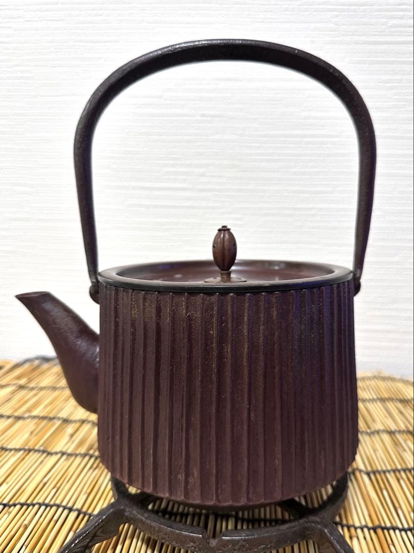 ＵＳＥＤ、良品　岩手県奥州水沢幸工芸　現代の名工 佐藤勝久造　利休型蛇ノ目１３型