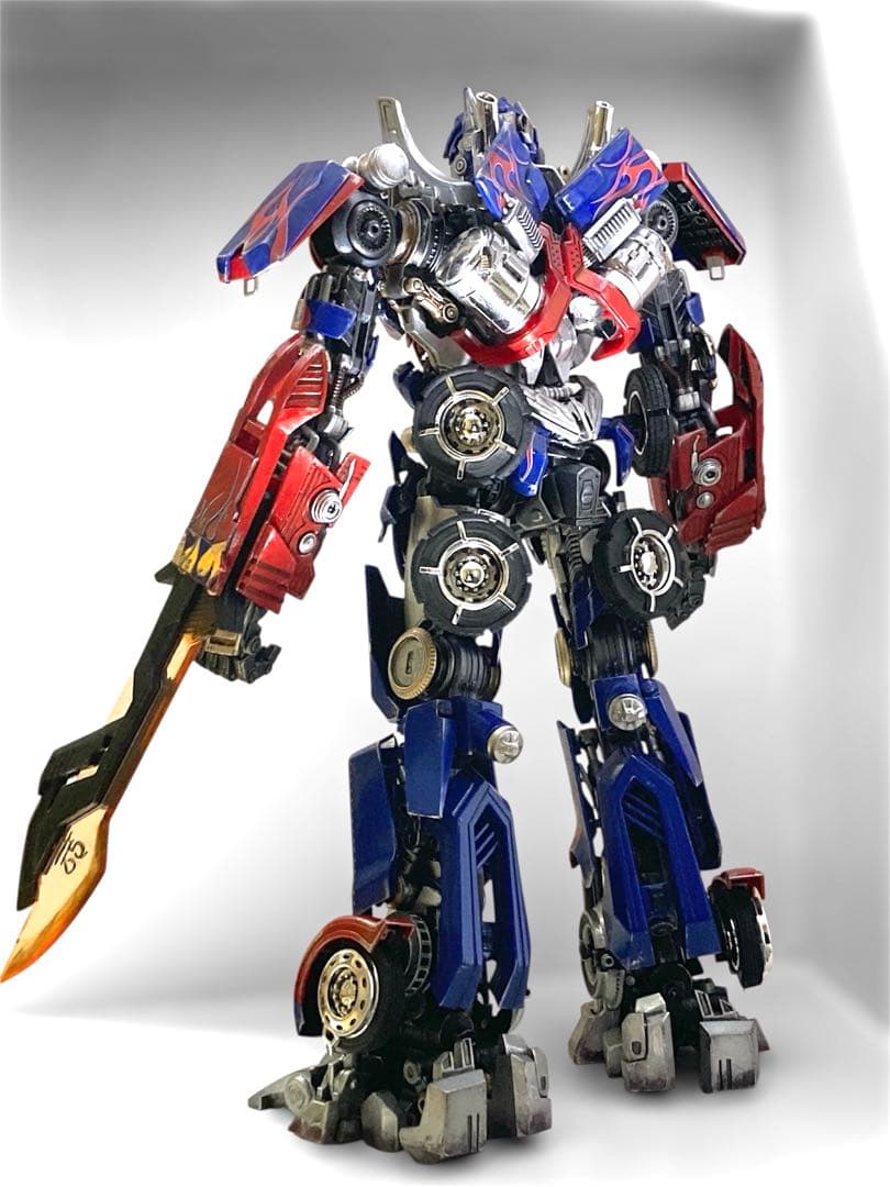 1/35トランスフォーマーDMK-01オプティマスプライム改修塗装済み完成品
