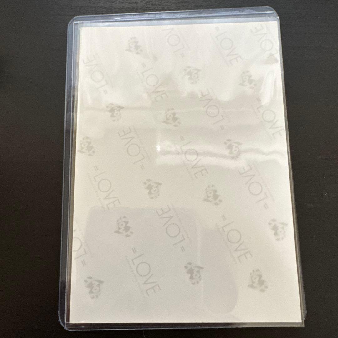 ラブソングに襲われる 齋藤樹愛羅 生写真 直筆 チュウ