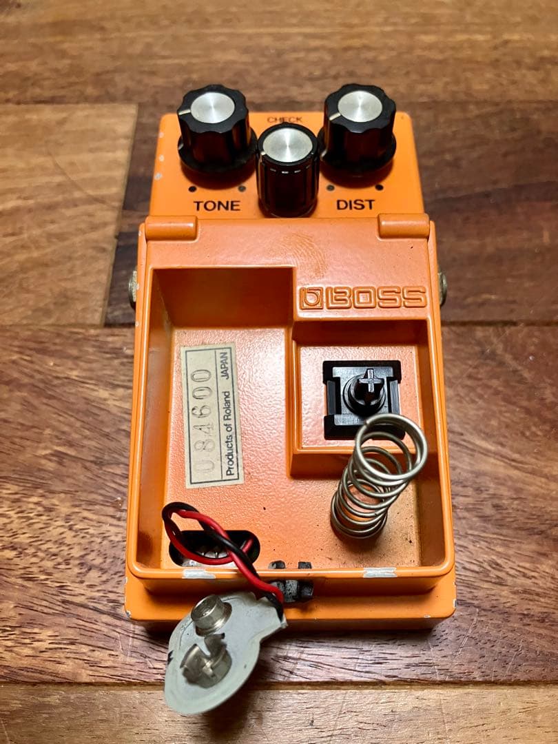 1981年製 BOSS DS-1 TA7136AP 全角ハイフン ACA電源