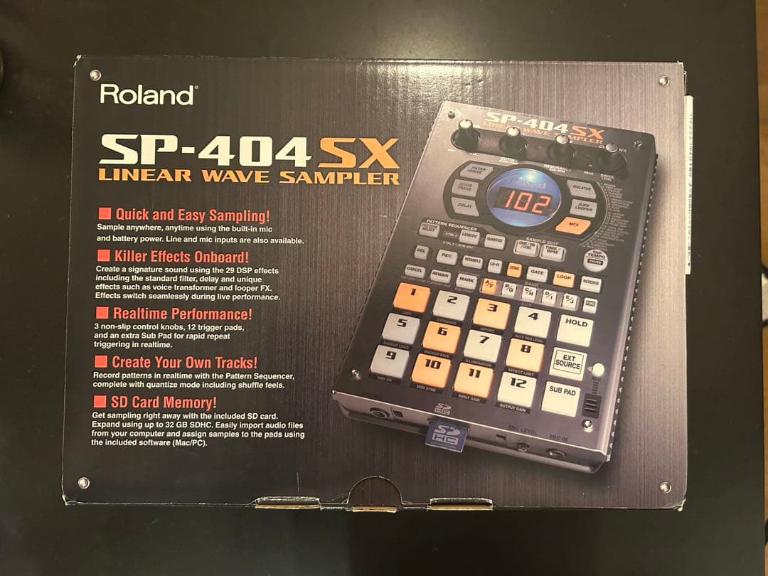 ローランド Roland SP-404sx 美品 完動品