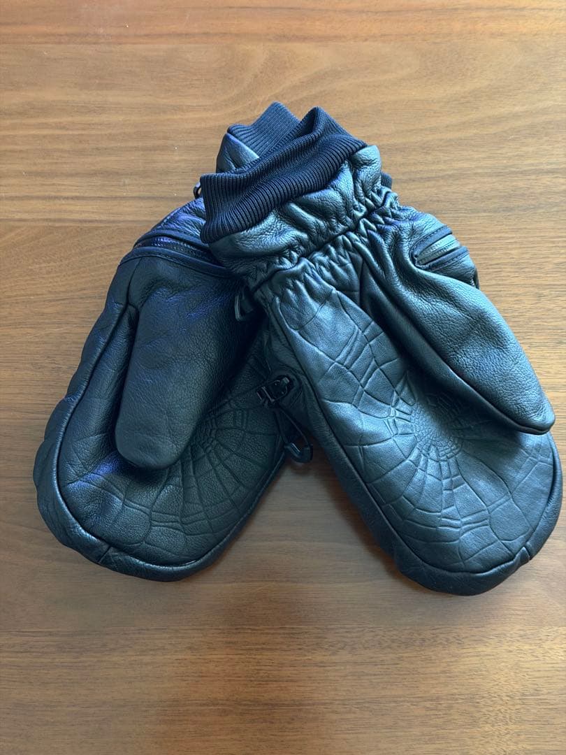 スキー・スノーボードアクセサリー DEATHGRIP Ghoul MITTEN Leather L size