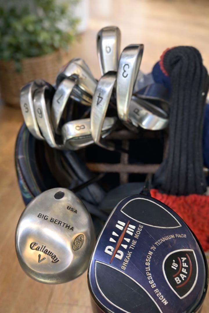 【豪華セット】Callaway/BS名器GLENMORG 英国調キャディバッグ