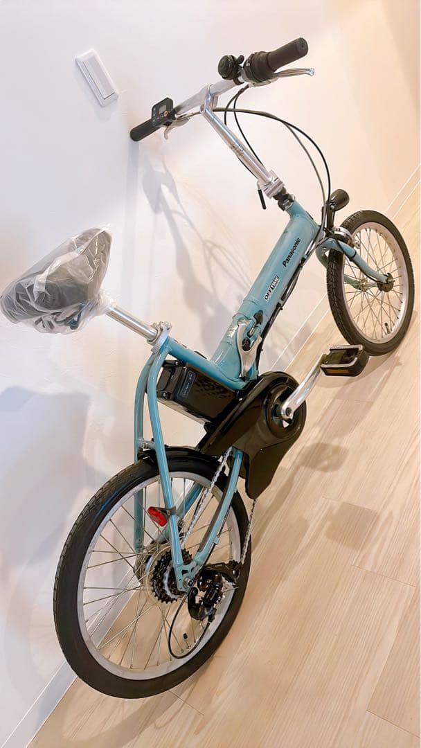 Panasonic OFF TIME 電動アシスト自転車 水色　ビタミン