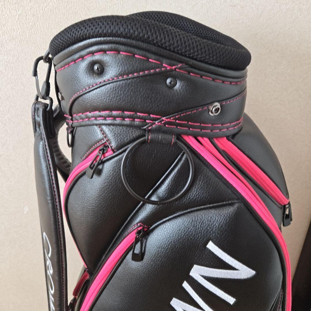 非売品 限定品 トヨタ クラウン ピンク キャディバッグ 未使用品