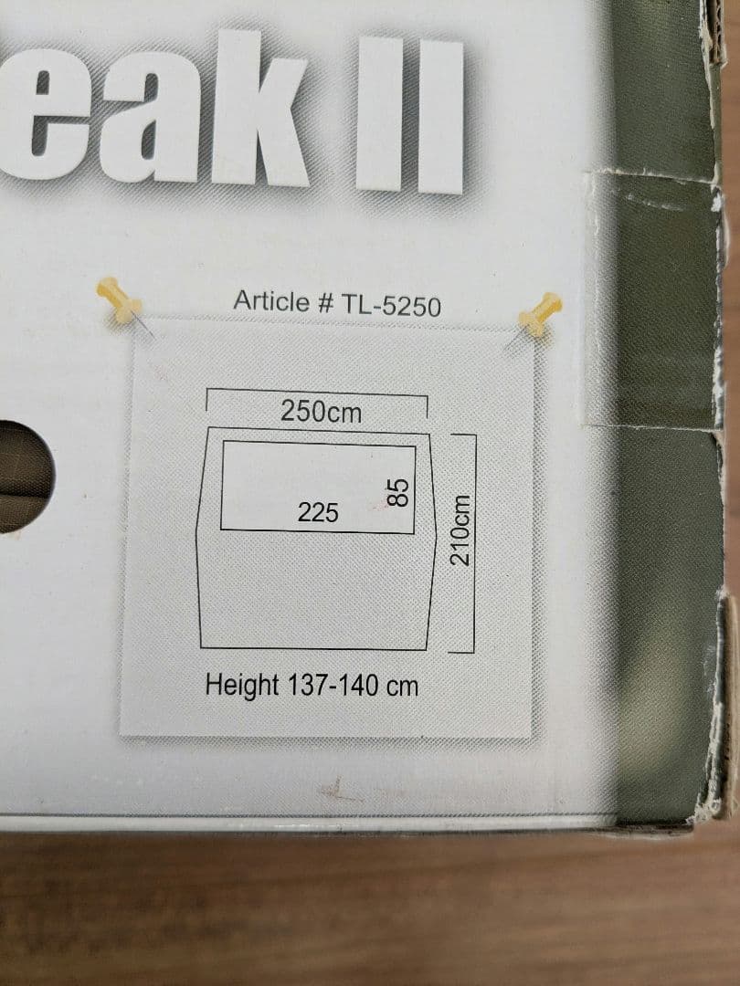 【新品】luxe（ルクセ） Mini Peak II　ミニピークⅡ　ワンポール