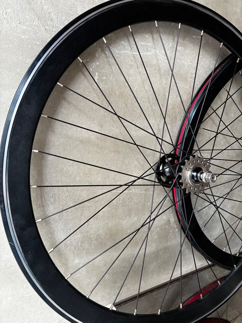 完組ホイール　17Tコグ付き